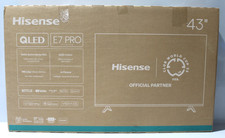 Hisense 50E7Q PRO Fernseher 43 Zoll Smart TV 4K QLED 144Hz Game Mode Pro Schwarz