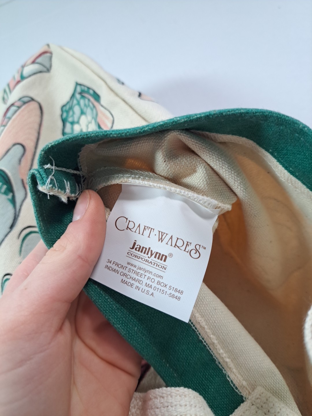 Craft Wares Multi-Color Seashell Pattern Canvas T… - image 12