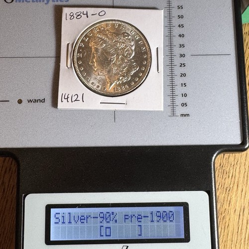 1884-O Morgan Silver Dollar 14121 - Picture 11 of 12