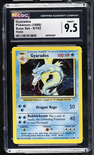 Gyarados graded CGC 9.5 for sale on eBay