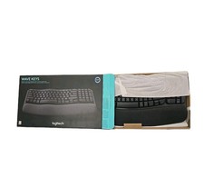 Logitech Wave Keys Bluetooth Keyboard - Black...