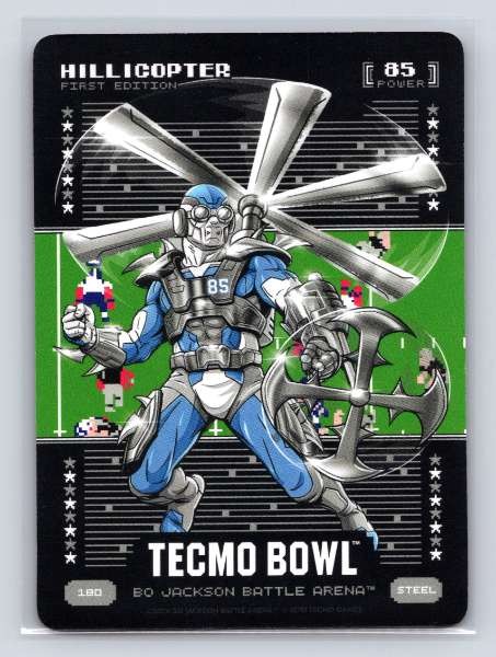 Drew Hill 180 Bo Jackson's Battle Arena Steel NM Bo Jackson's Battle Arena