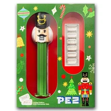 2025 PEZ Nutcracker Gift Set 6×5g Silver Wafers .999 Limited Edition