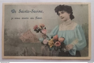 Von Sainte Savine (Dämmerung) Ich sende Ihnen diese Blumen