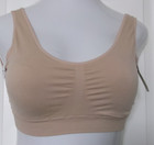 Jockey Bralette Wire Free Size X-Large pull over style Beige — photo 1