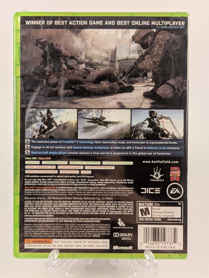 Battlefield 3 (Microsoft Xbox 360) ➡️BRAND NEW SEALED🔥🔥 - Image 2 of 4