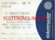 Maximo Park Used Ticket Stub 2005 Glasgow Barrowland