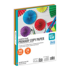 Pen+Gear Assorted Primary Copy Paper, 8.5 x 1...