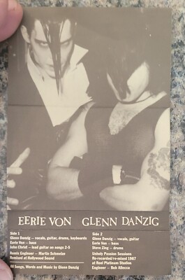 Samhain Final Descent 1990 Cassette Tape Glenn Danzig Plan 9
