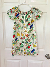 J Crew Hawaii Shift Dress Vacation Off the Shoulder Size 0