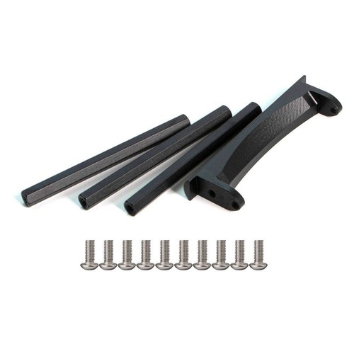 LCG Carbon Fiber Chassis Kit Frame for 1/10 RC Crawler Car Axial SCX10 II - Picture 13 of 21