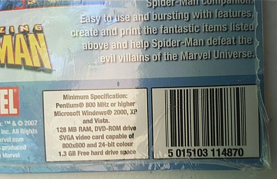 The Amazing Spiderman Print Studio PC DVD Rom - Image 3 of 3