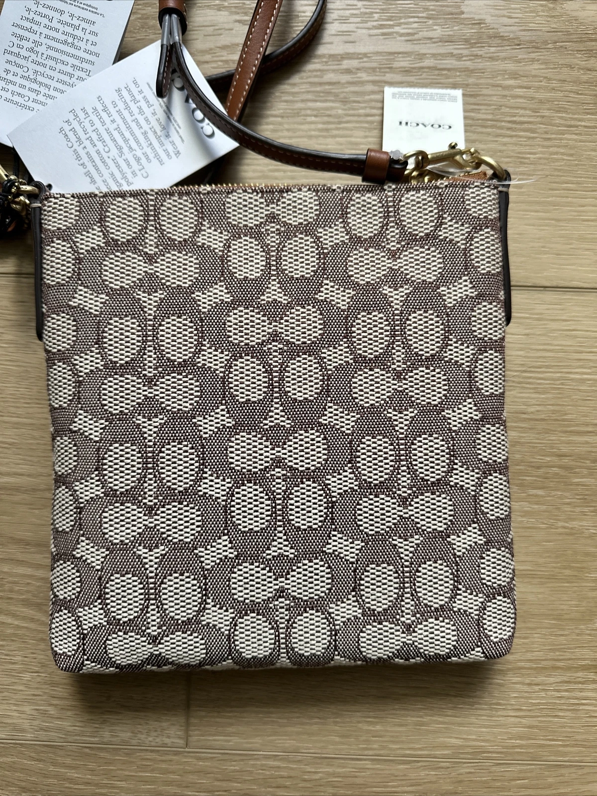 Borsa a tracolla Coach Disney x 50° anniversario Kitt Messenger rara nuova con etichette