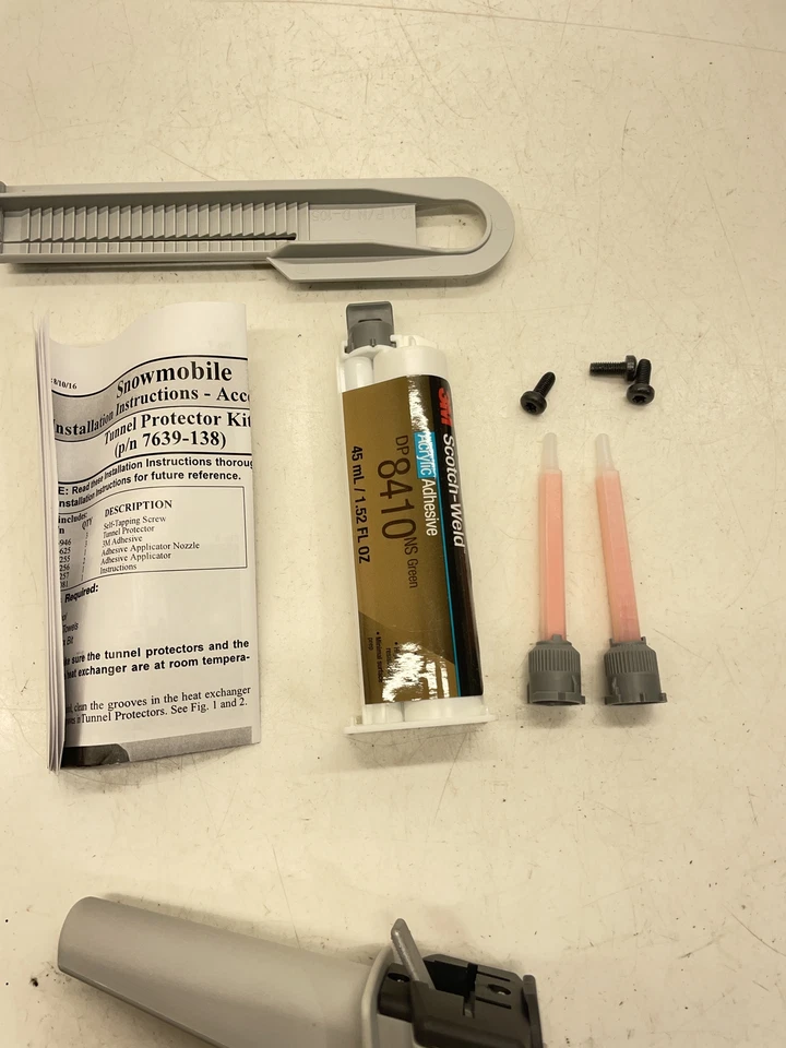 TUNNEL PROTECTOR 套件 - 2017 ARCTIC CAT #7 XF 9000 137 Cross Trek 黑色/橙色 — 第 4/4 张图片