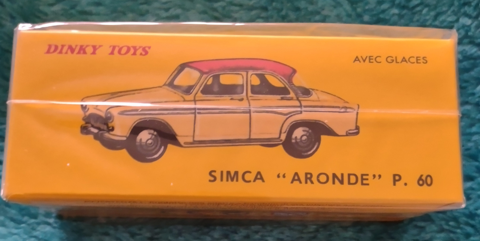 Dinky Toys 544 Simca Aronde P60 - Rouge, Boîte D'origine MIB - Fabrication Française
