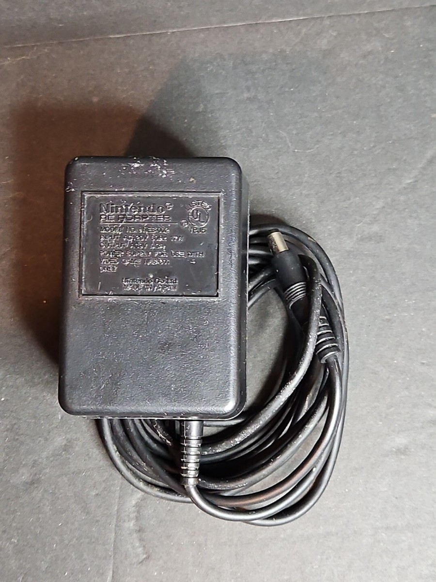 Genuine Original Nintendo NES Power Supply AC Adapter OEM NES-002