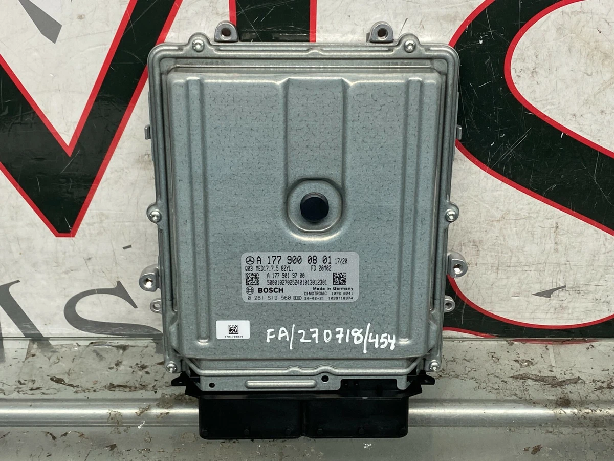 AS) MERCEDES BENZ ENGINE CONTROL UNIT ECU A1779000801 0261S19560 