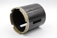 TechDiamondTools Diamond Core Drill Diameter 4 Inch; 3 inch Long