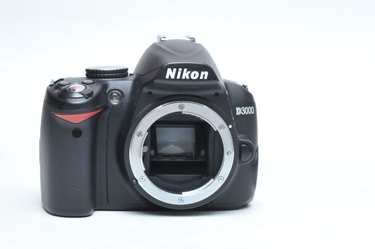 Nikon D3000 10.2MP Digital SLR Camera *AS IS* | eBay