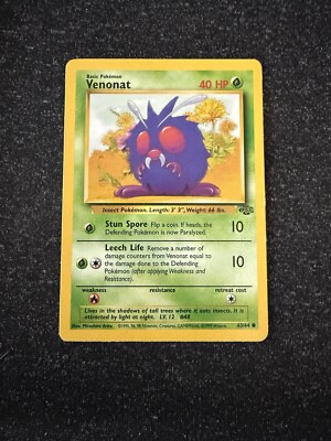 Venonat 63/64- Jungle- Regular Common- MP
