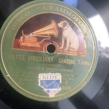 78 Revolutions Daniele Serra sings Night in Seville & Scugnizzo