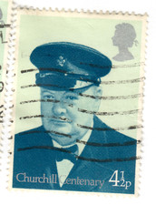 Great Britain - 1974 - Sir Winston Spencer Churchill - 4½P - #14