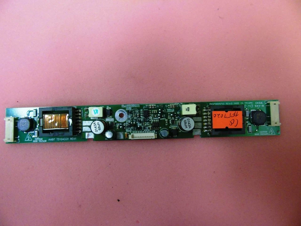 Compaq TFT 7020 LCD Monitor  Inverter Board PK070009710 Ambit T51I043.01 REV: 1 - Image 4 of 4