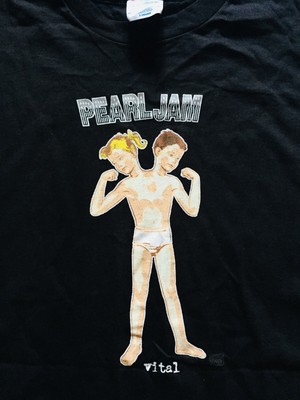 Pearl Jam Tシャツ アートワーク付き Pearl Jam Tシャツ アートワーク
