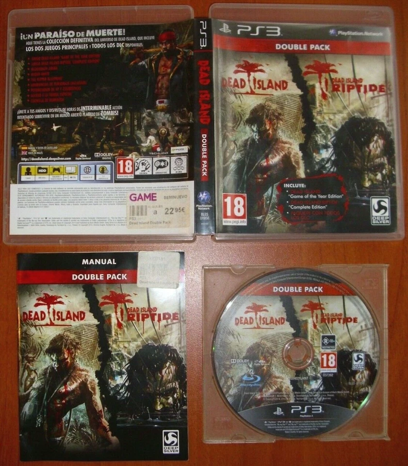 Dead Island Double Pack | PlayStation3 PS3 | PAL España ES | Completo