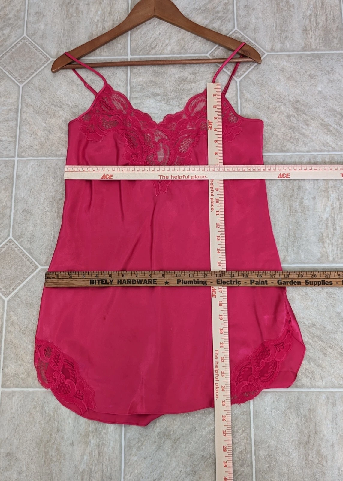 Abito Vth G Label Y2K Victoria's Secret rosa raso slip pizzo S San Valentino