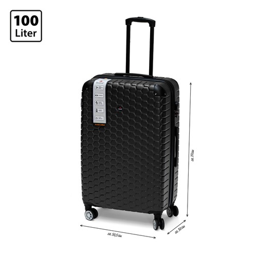 Koffer Reisekoffer 4 Rollen Kofferset 5 teilig Hartschale Trolley S-M-L-XL-XXL - Bild 141 von 169
