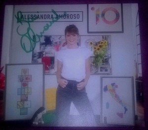 Cd Alessandra Amoroso 10 Copia Autografata Ebay