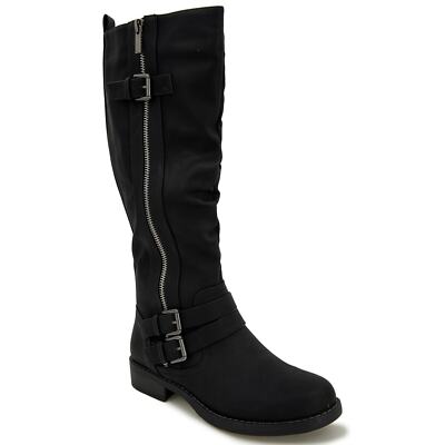 XOXO Women Knee High Riding Boots Mertle-c Size US 5M Wide