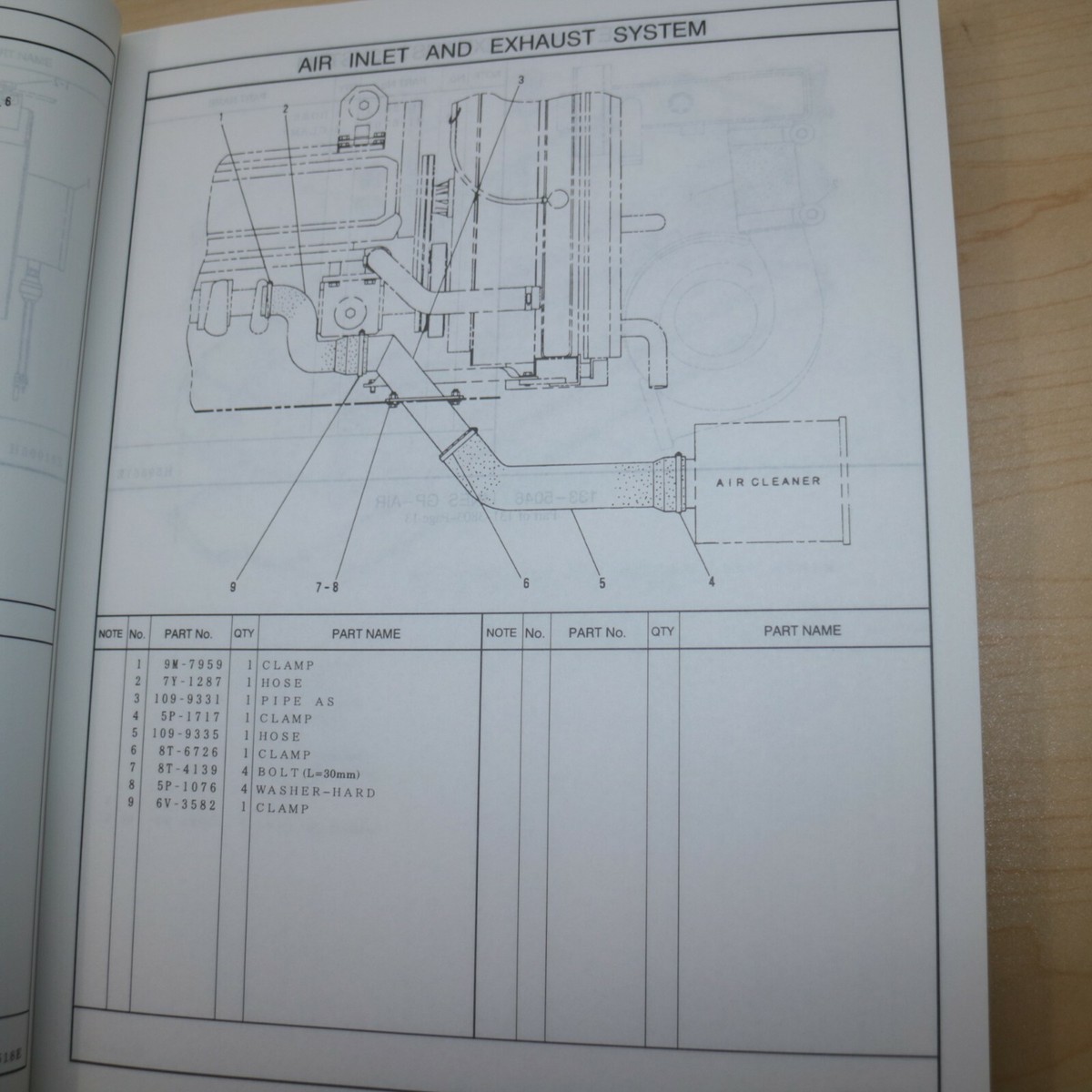 CAT Caterpillar 325B L Excavator Parts Manual Book crawler catalog