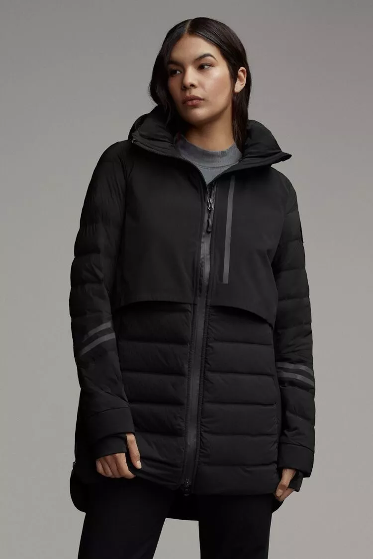 Canada Goose Women s HyBridge CW Element Down Jacket Black Label