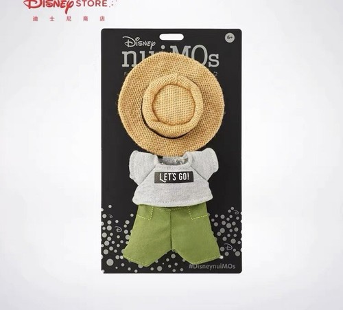 Disney NuiMOs Outfit Grey Shirt Green Pants Fedora Hat New with Card - Picture 2 of 2
