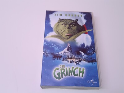 Der Grinch 2000 VHS German PAL Universal Video Jim Carrey Ron Howard