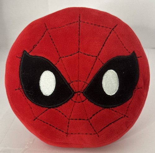DISNEY MARVEL SPIDER-MAN Kopf Quietschen Haustier PLÜSCHTIER gebraucht sehr gut!!
