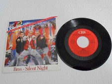 BROS-DISCO PROMO DEEJAY SHOW -SILENT NIGHT 7"  VINTAGE VINYL RECORD
