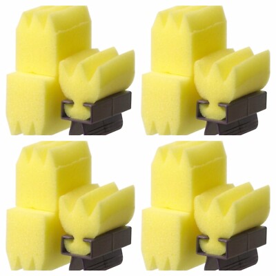 4 x 3er Set Dauerwelle Fixierschwamm mit Halter Dauerwellbehandlung 