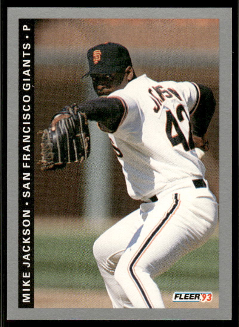 1993 Fleer #156 Mike Jackson | eBay