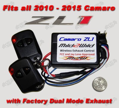 2010 - 2015 Camaro ZL1 Mild 2 Wild Dual Mode NPP Exhaust Control - FREE Shipping