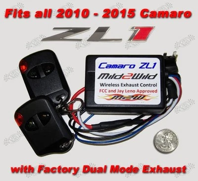 2010 - 2015 Camaro ZL1 Mild 2 Wild Dual Mode NPP Exhaust Control - FREE Shipping - Image 1 of 4