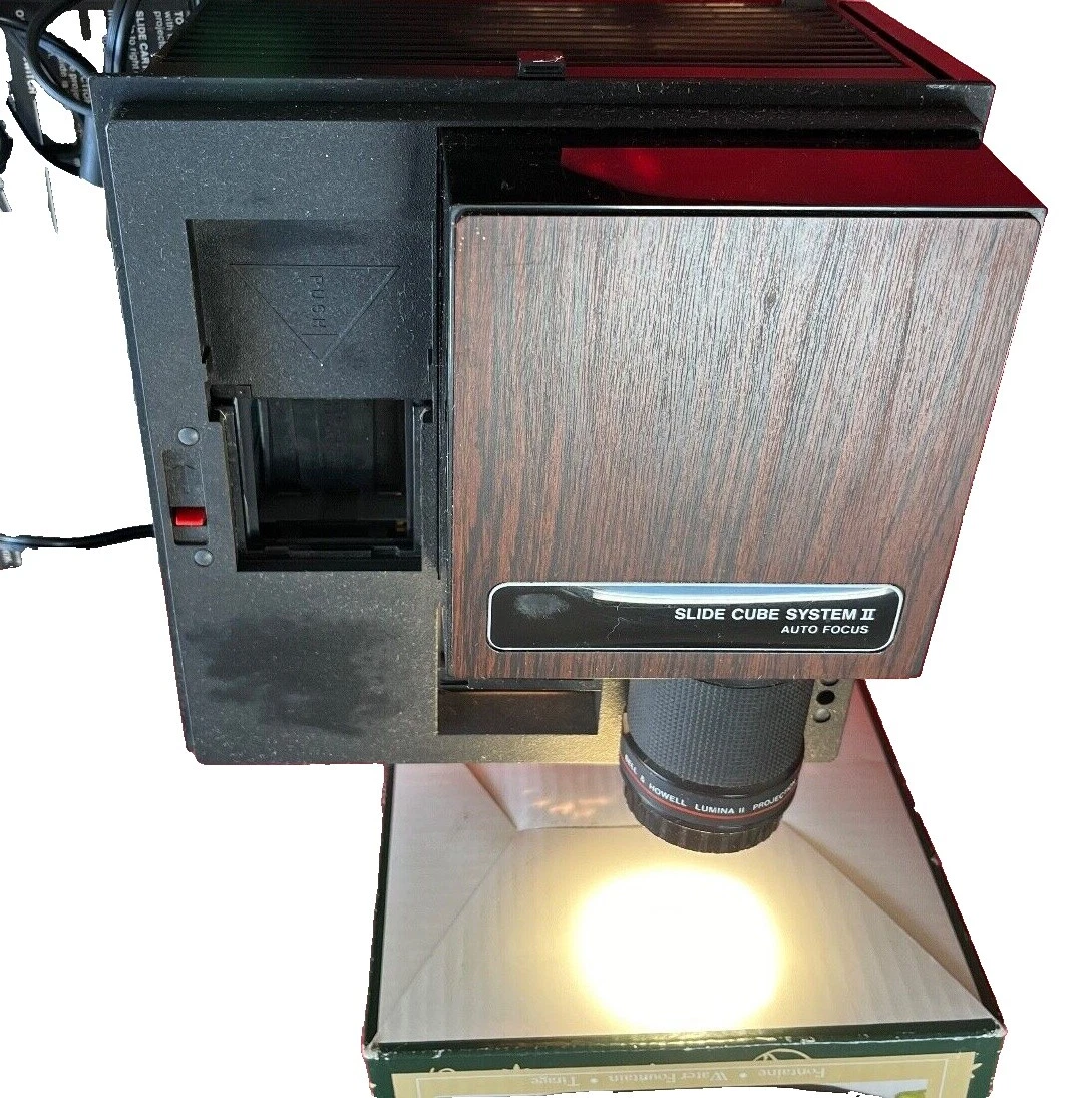 Película Vintage Bell and Howell proyectores de diapositivas