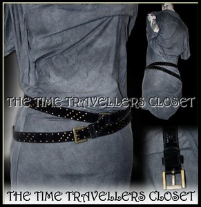 topshop black leather belt