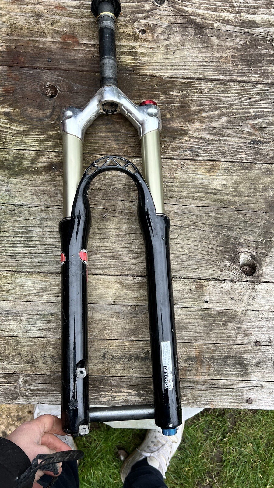 manitou Minute forks 26” 120mm Air Suspension eBay