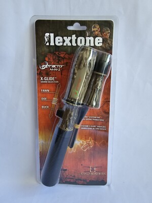 FlexTone Extractor 4-N-1 Deer Call X-Glide Headhunter Brand NEW SEALED sound in