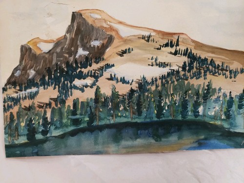 Artist Tyle Water Colors Landscape Original - Picture 9 of 12