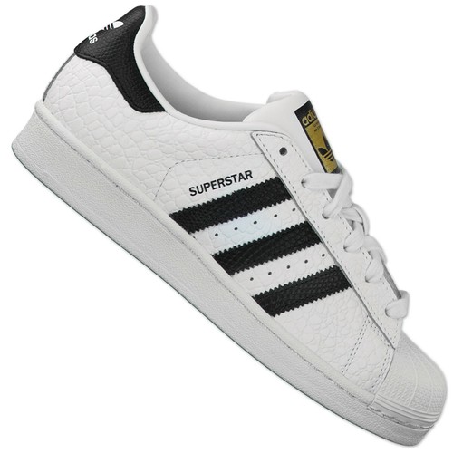 EticaEstetica Custom Sneaker Adidas Superstar Bianca Uomo Coccodrillo |  Yayo.it