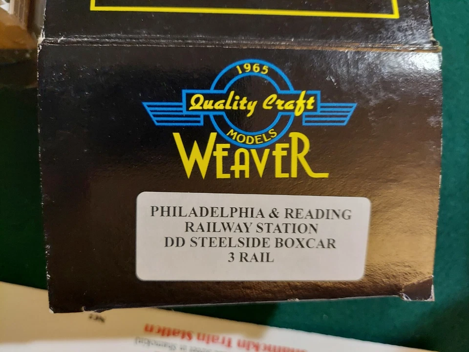 WEAVER 3 RAIL PHILADELPHIA & READING RAILWAY STATION BOXCAR - Image 2 of 4